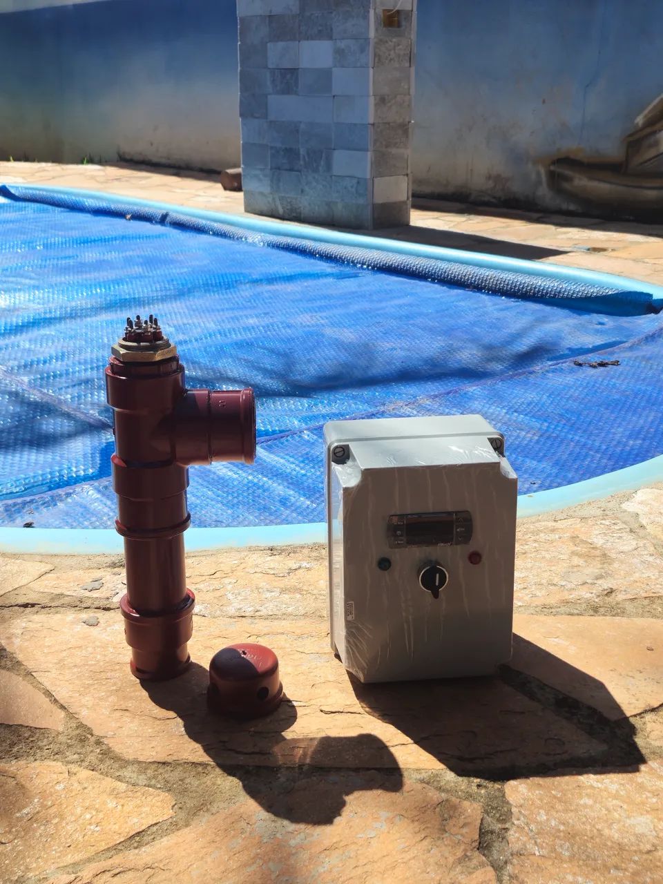 Aquecedor elétrico para piscinas  - Foto 4