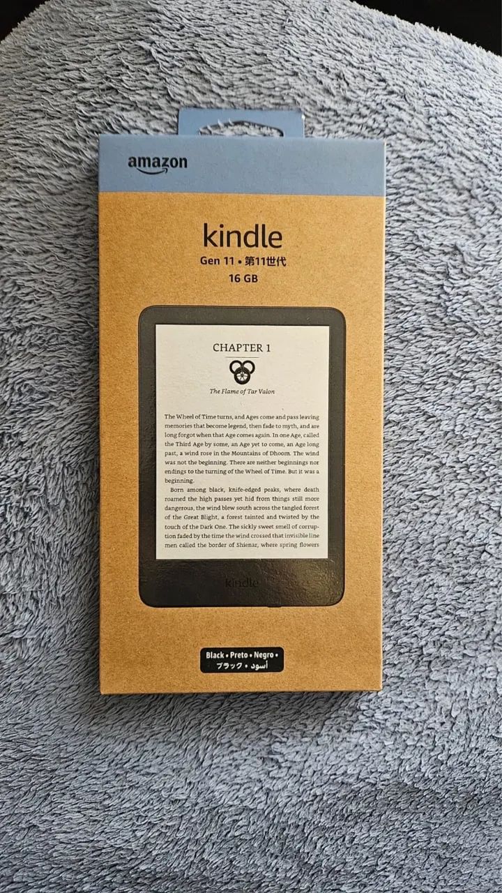     Kindle 11ª Geração 16GB - Novo, Completo e Sem Marcas