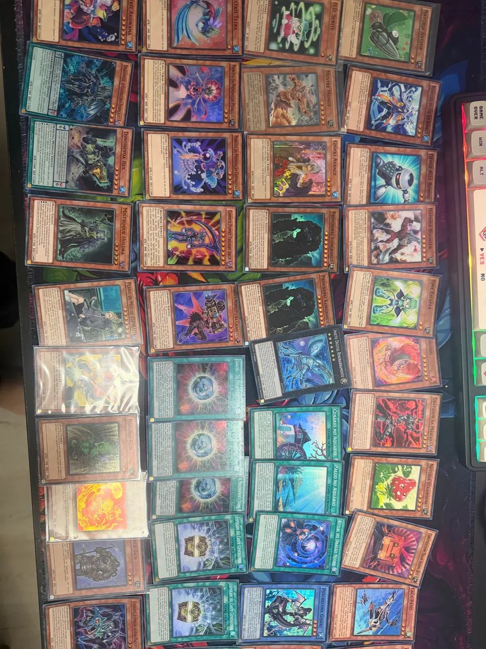 Lote cartas yugioh todas super raras - Foto 5