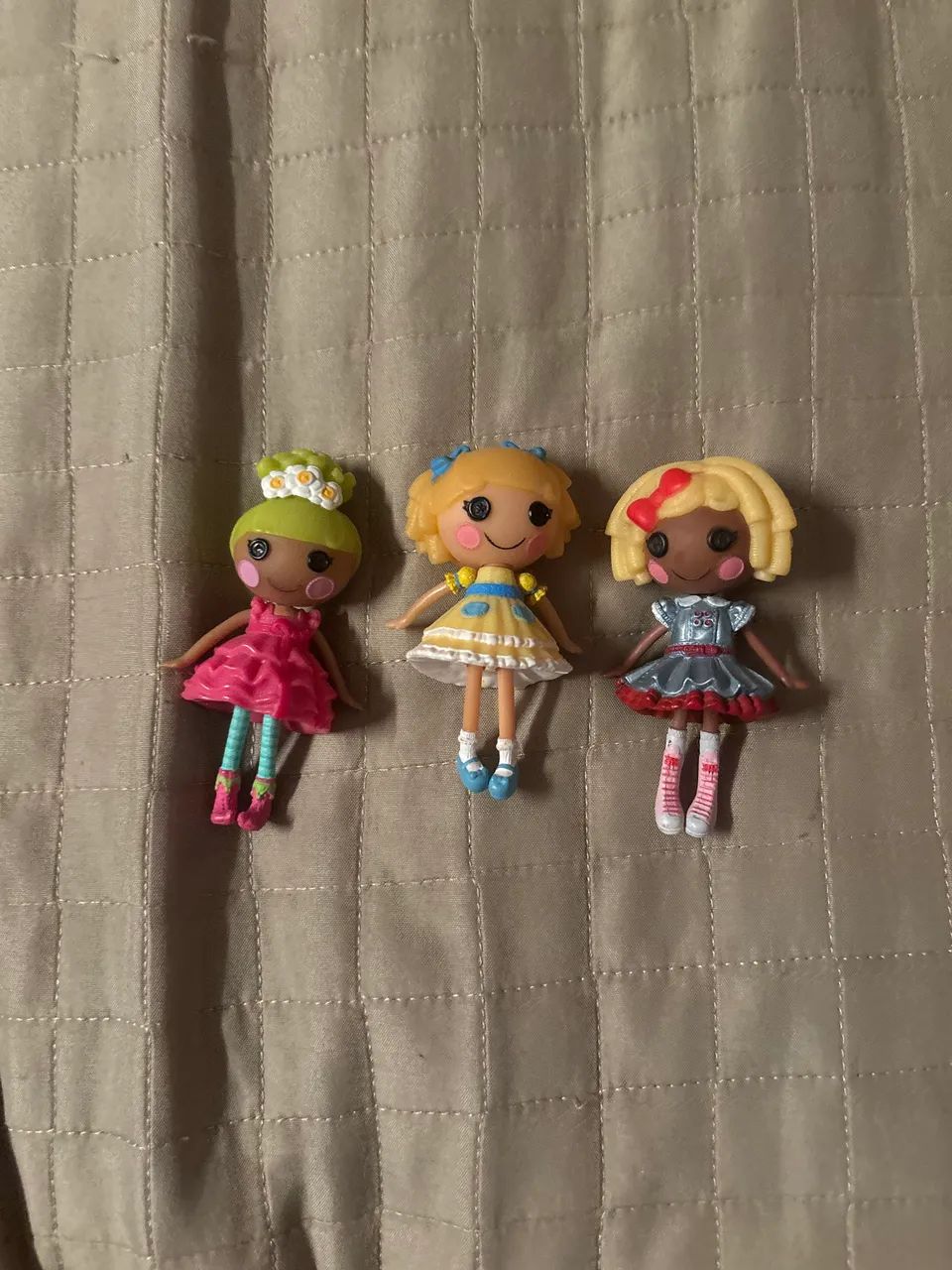 3 mini lalaloopsy
