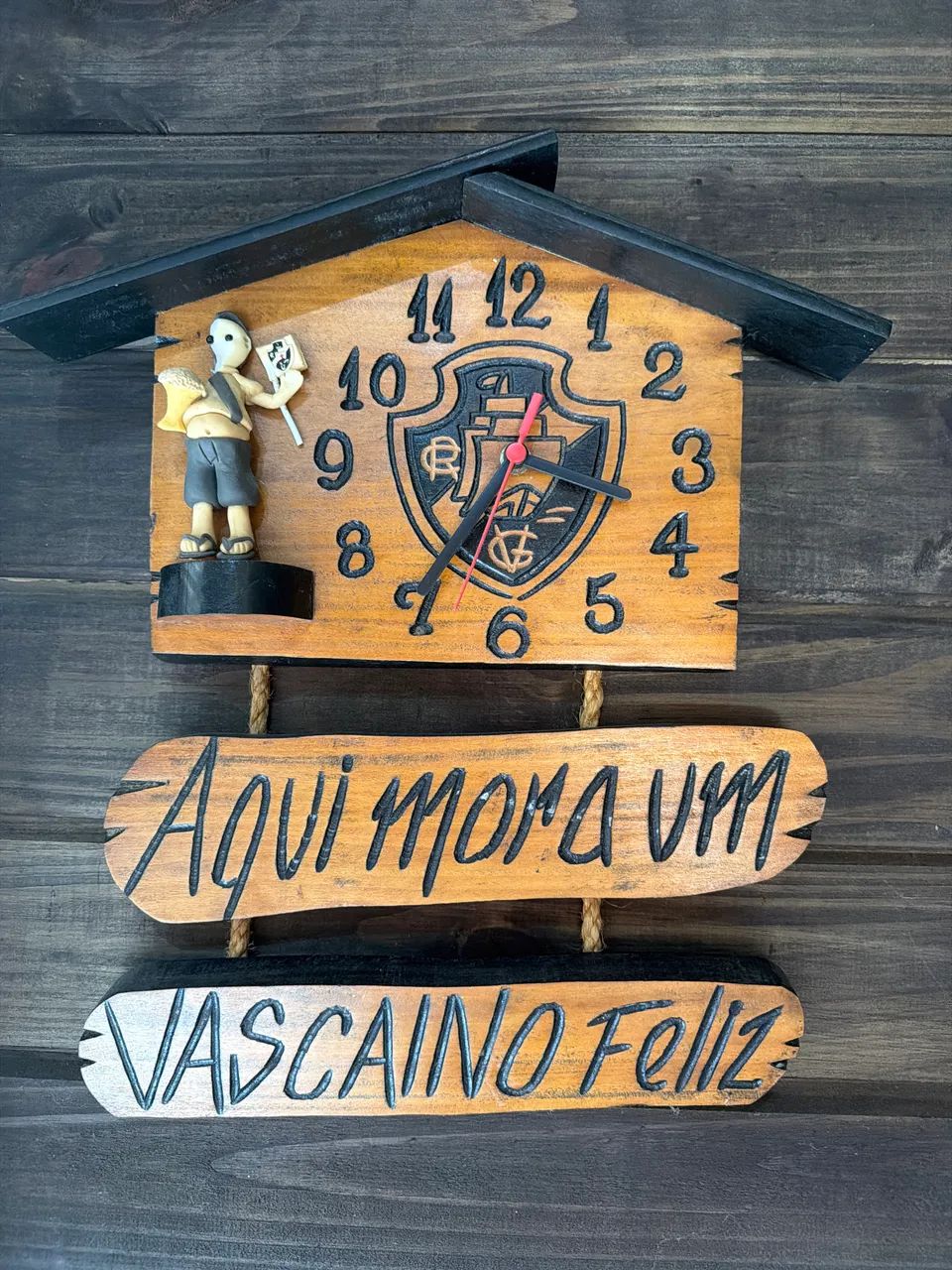 Relógio e suporte para facas do Vasco  - Foto 2