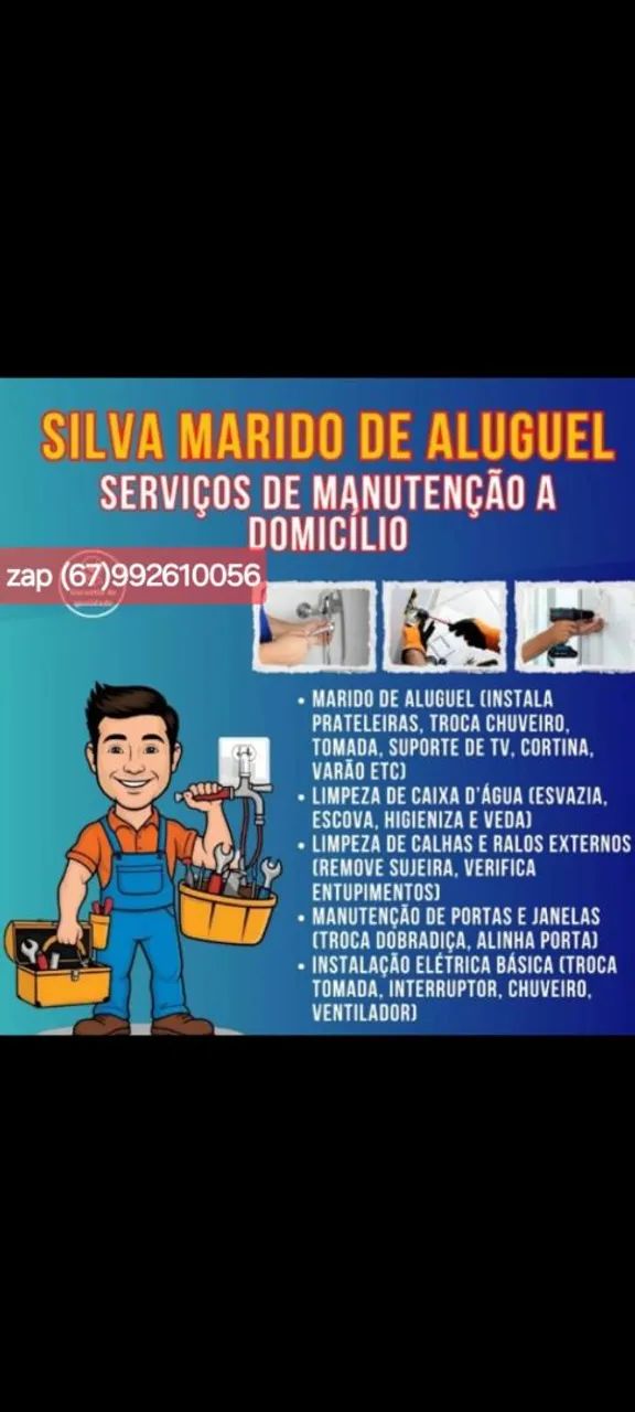 Marido de aluguel e elétrica 