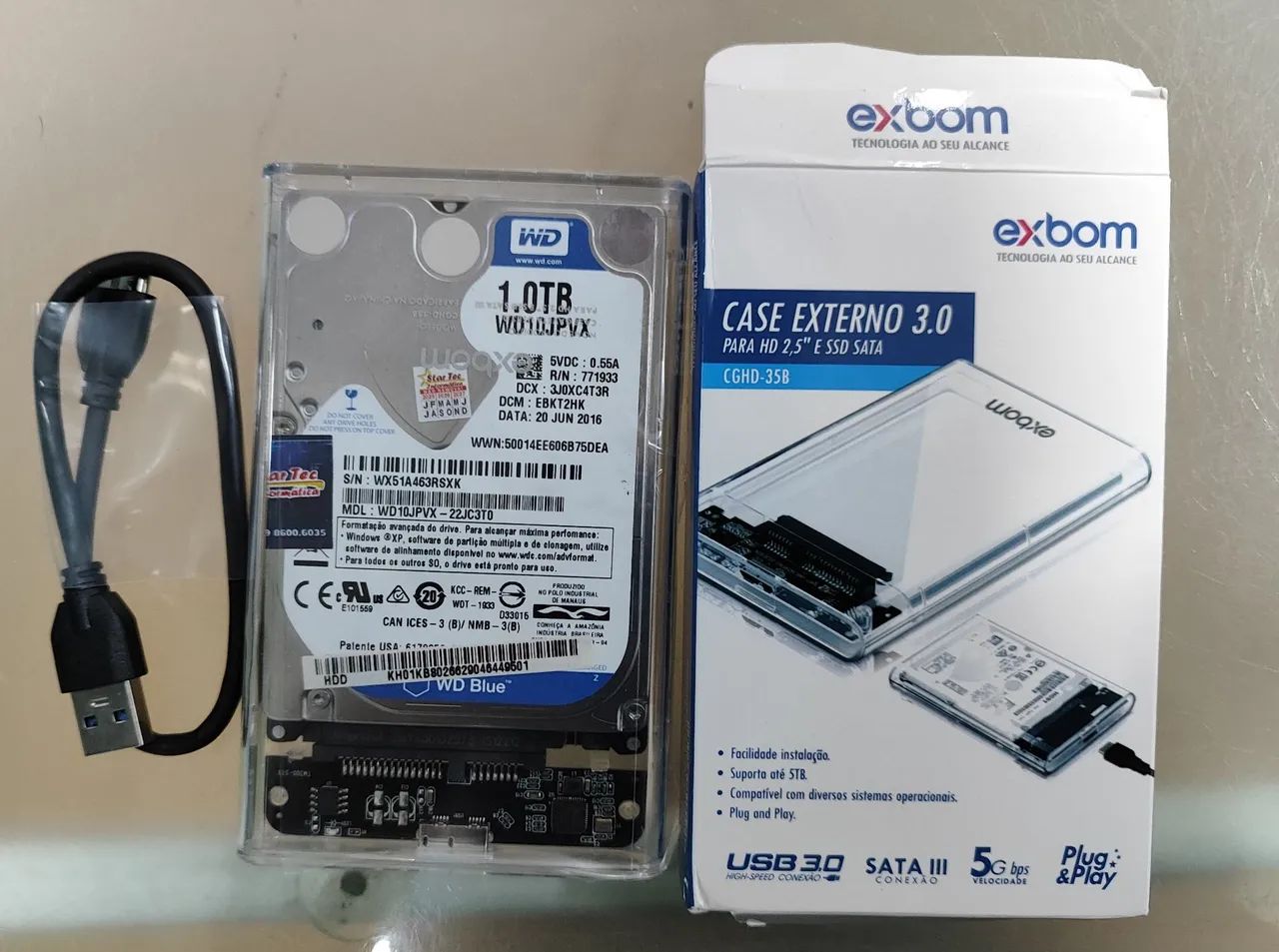 HD Externo 1TB