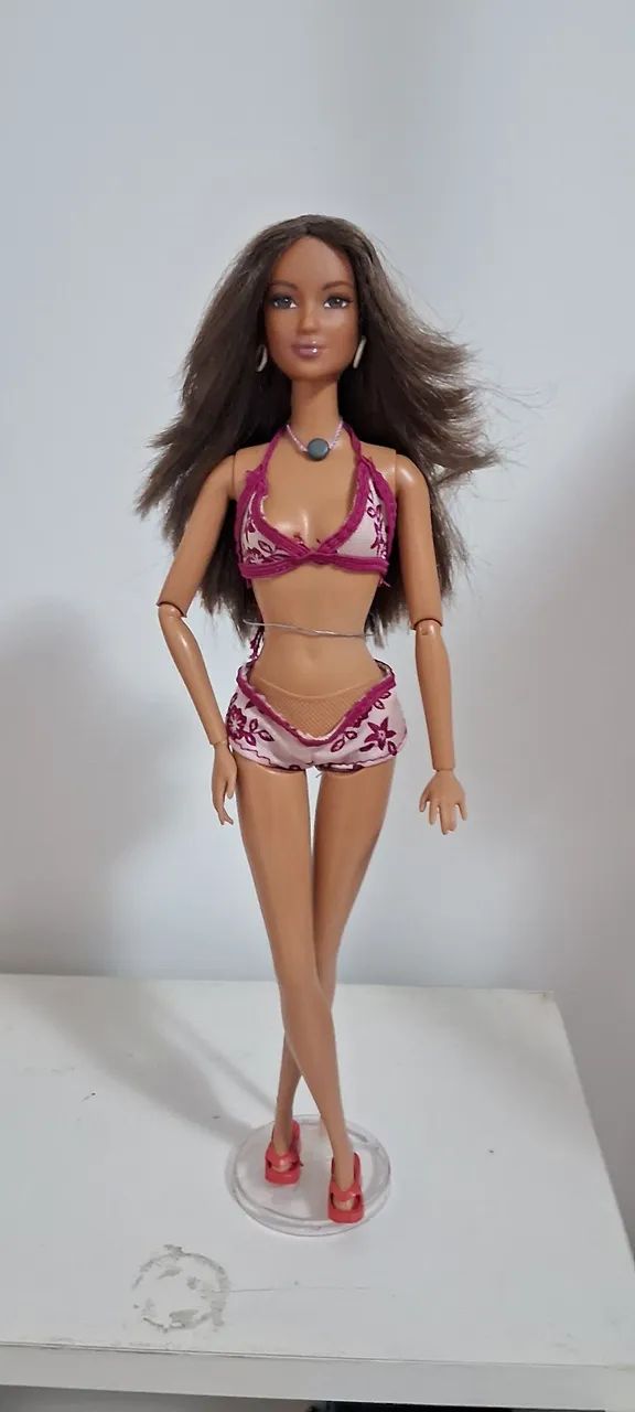 Barbie praia antiga usada 1999 - Foto 2
