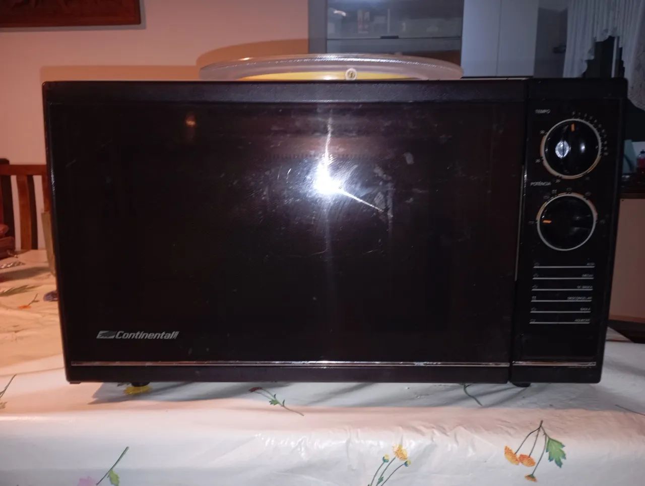 Microondas Continental antigo com defeito completo ver detalhes  - Foto 3