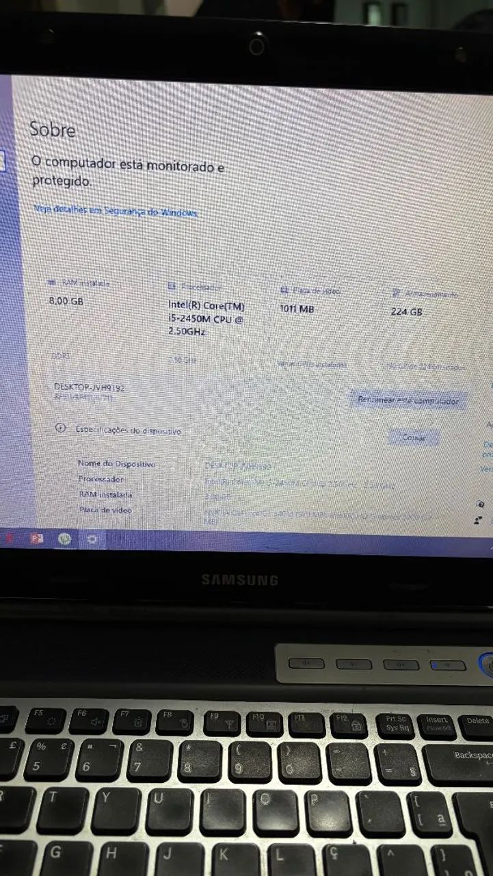 Vende-se notebook da Samsung  - Foto 2