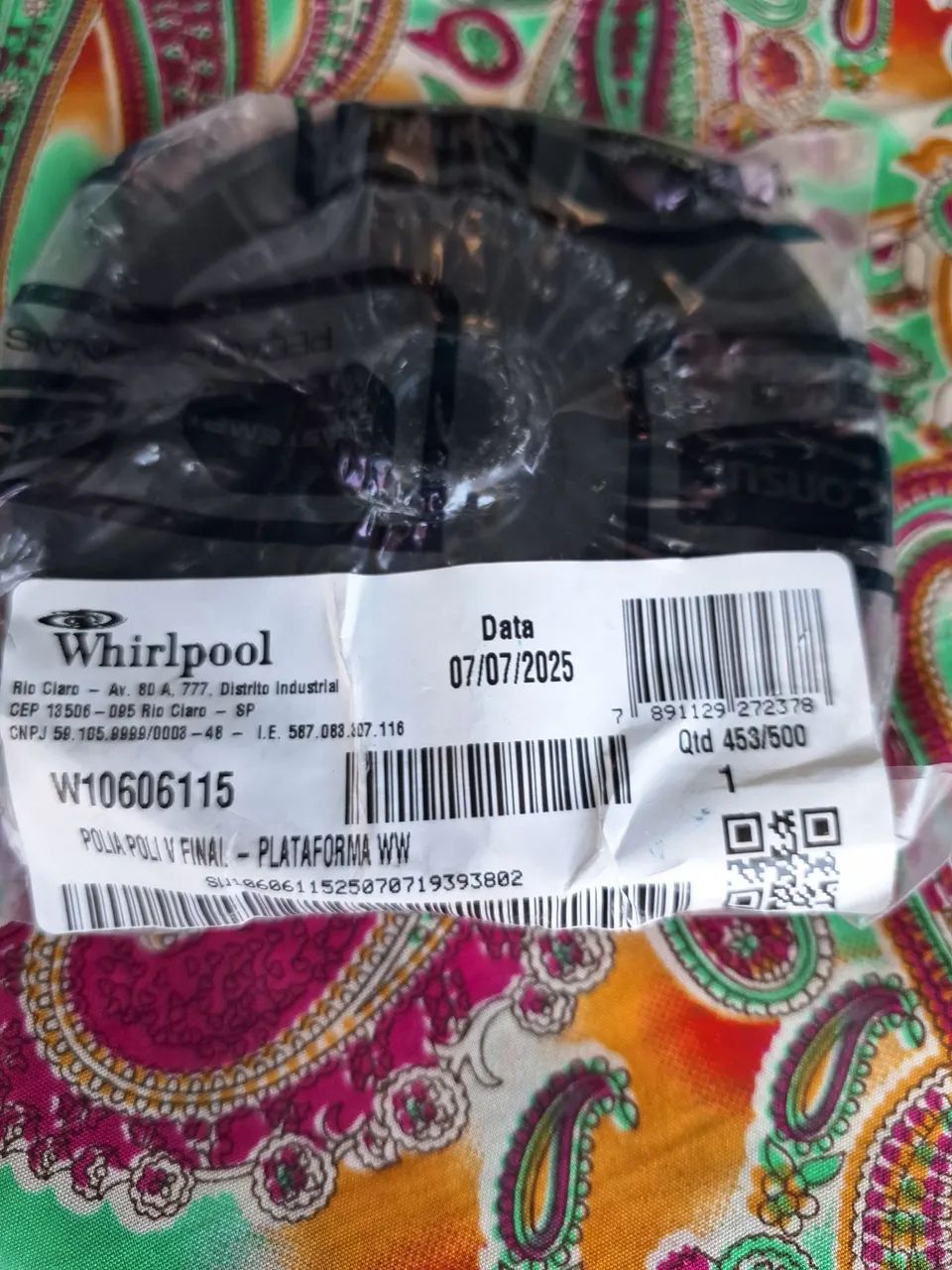 Lavadora Brastemp 12kg Kit mecanismo jogo de câmes e polia - Foto 2