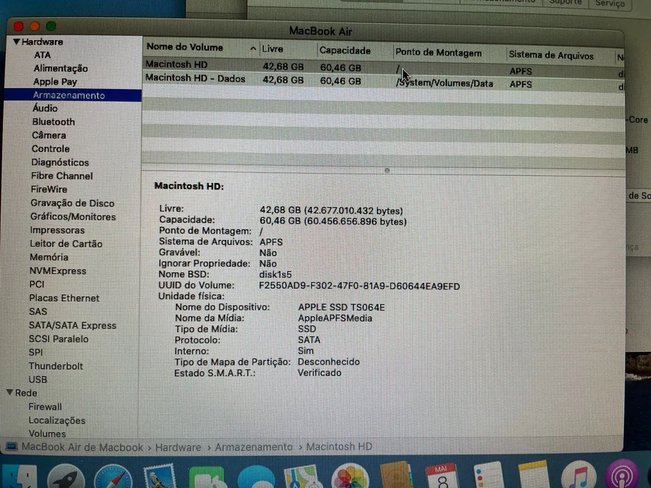 MacBook Air 11 polegadas Mid 2012 - Notebooks - São Braz, Curitiba