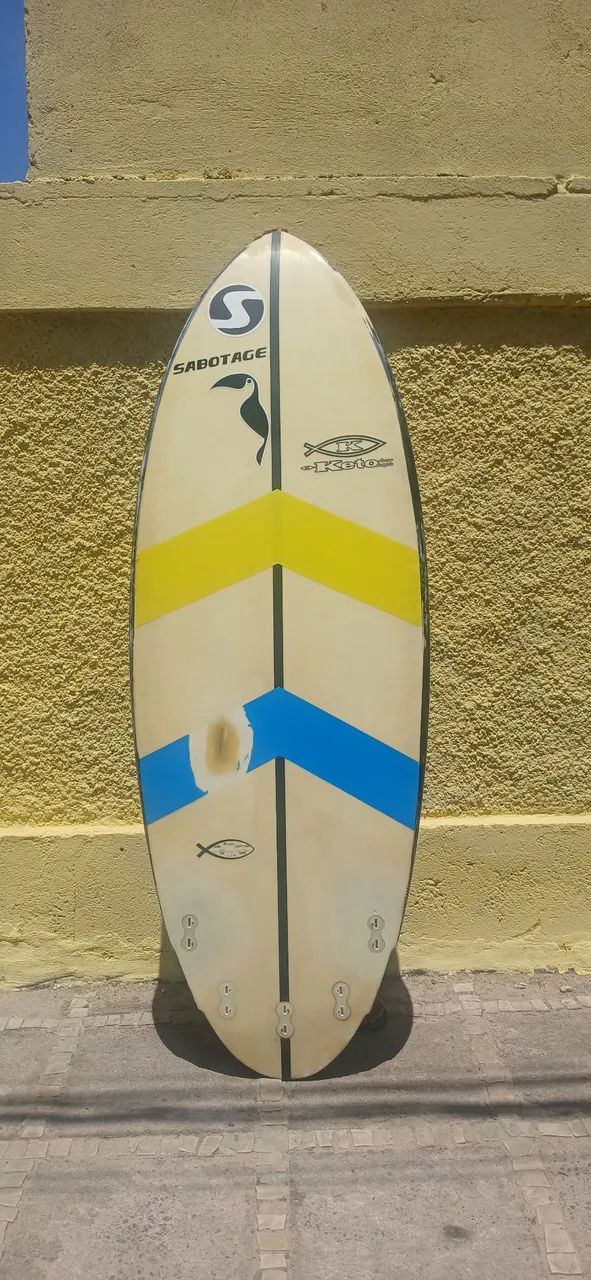 Vendo duas pranchas    stand up 7.5  1.400   long boards 9.4    1.000 - Foto 2