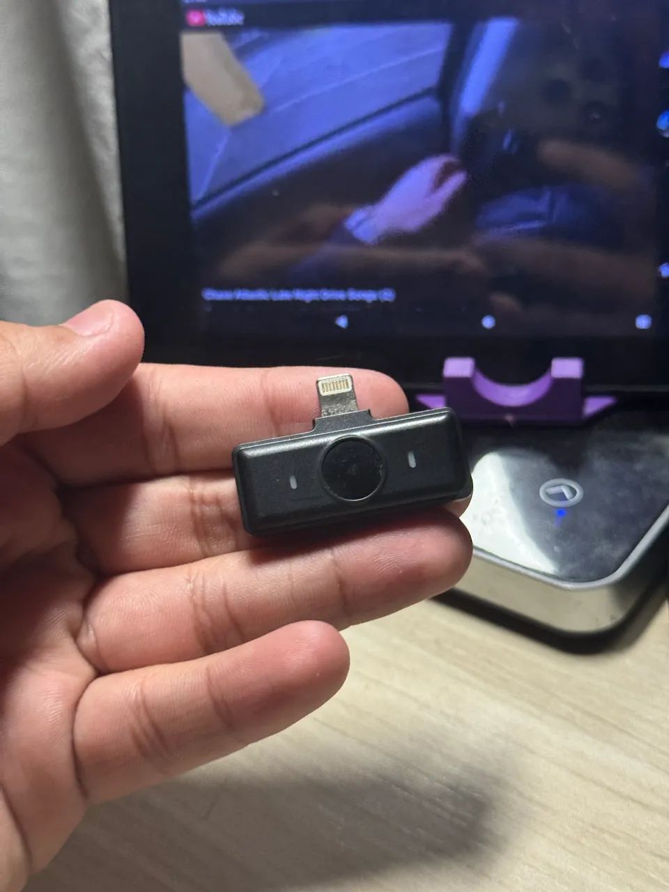 Microfone lapela estilo moeda  - Foto 4