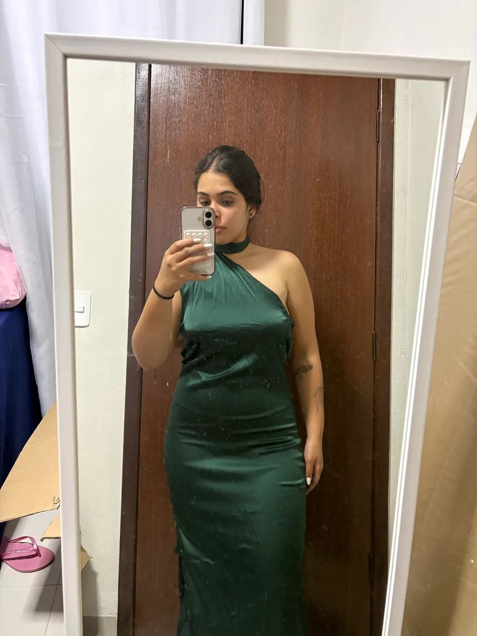 vestido verde - para festas/casamentos - Foto 2