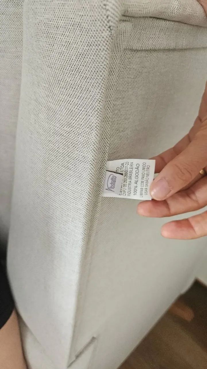 Poltrona amamentação / balanço linho. - Foto 3