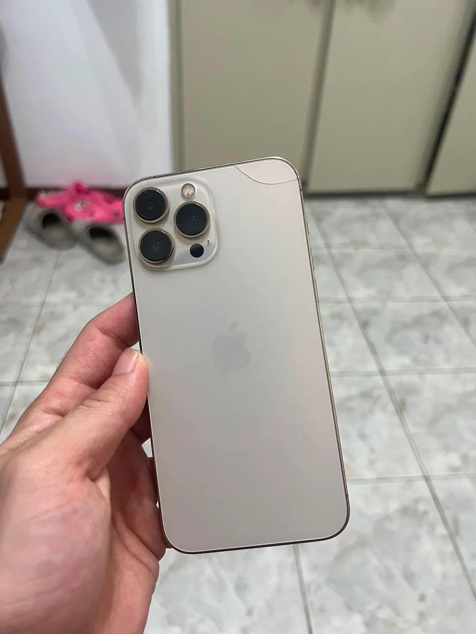iPhone 13 Pro Max 256GB Dourado - Único Dono / Impecável - Foto 2