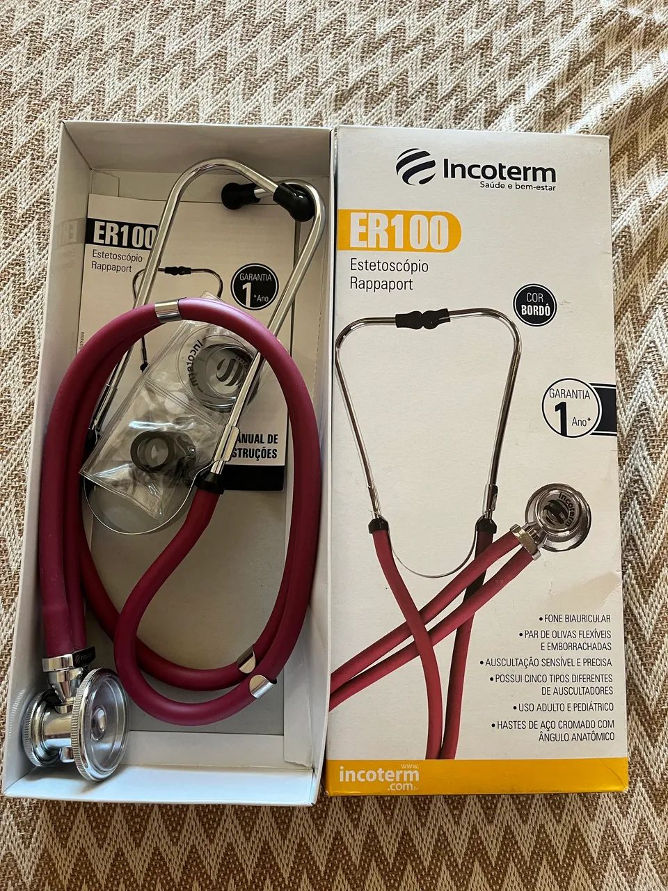Estetoscópio Incoterm -ER100 - Foto 4