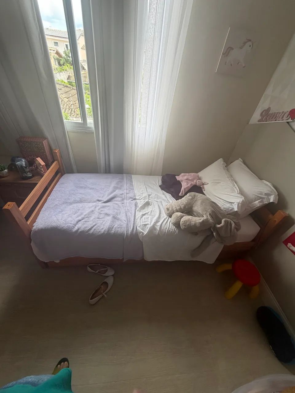 Cama de solteiro com colchão  - Foto 2