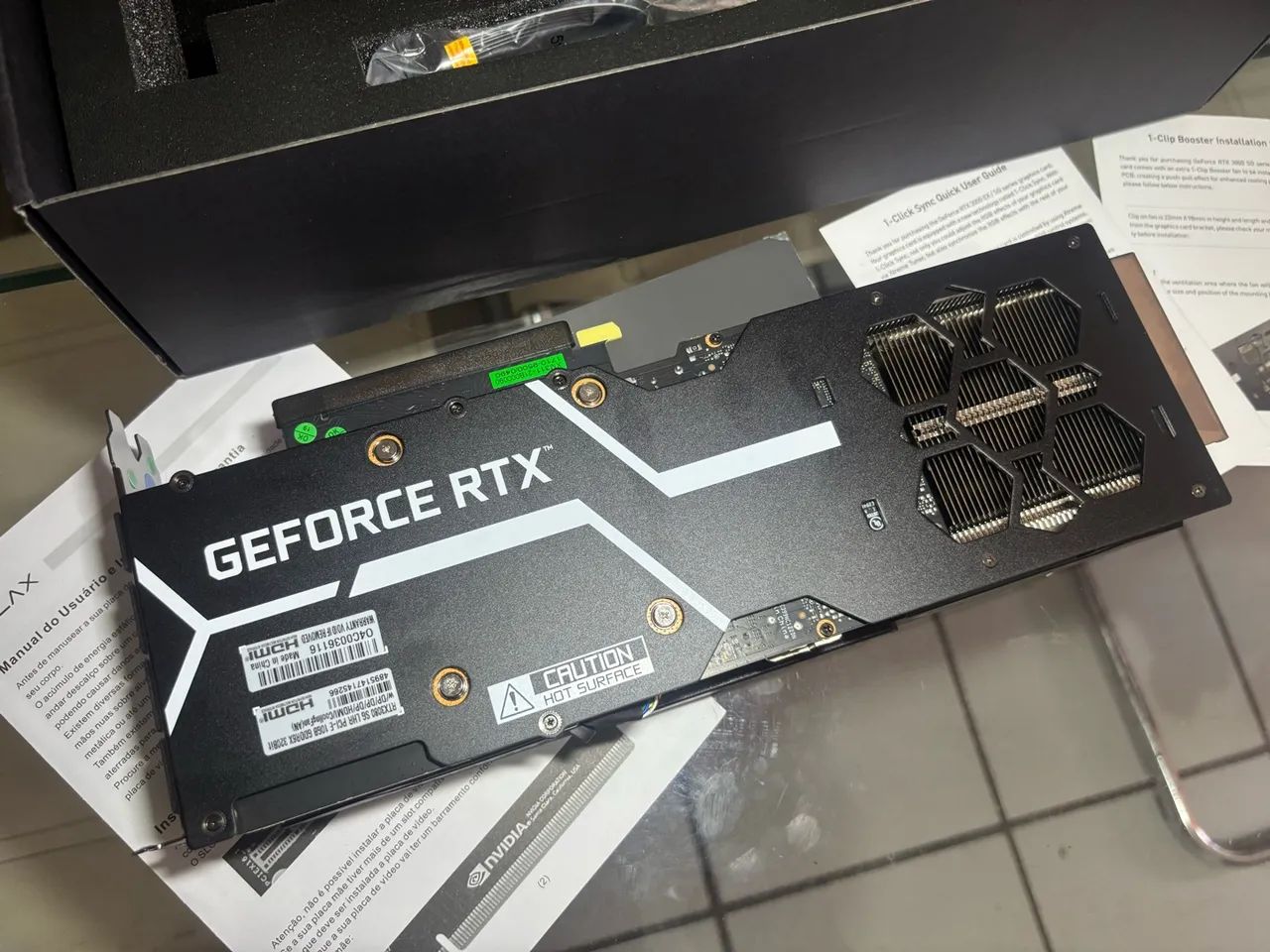 RTX 3080 10GB Galax - Foto 5