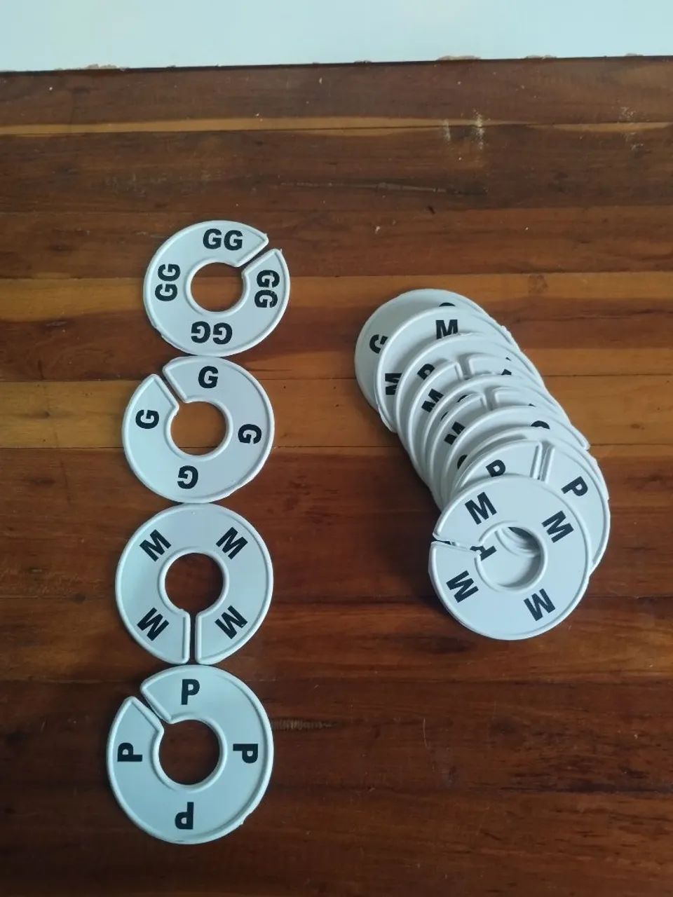 Separador tamanho para arara 14pçs