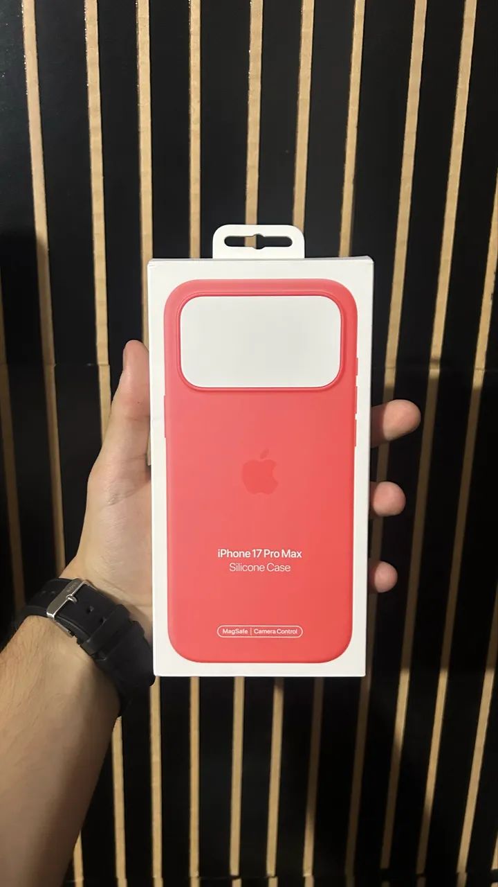 Iphone 17 Pro Max Silicone Case Rosa - Original Apple
