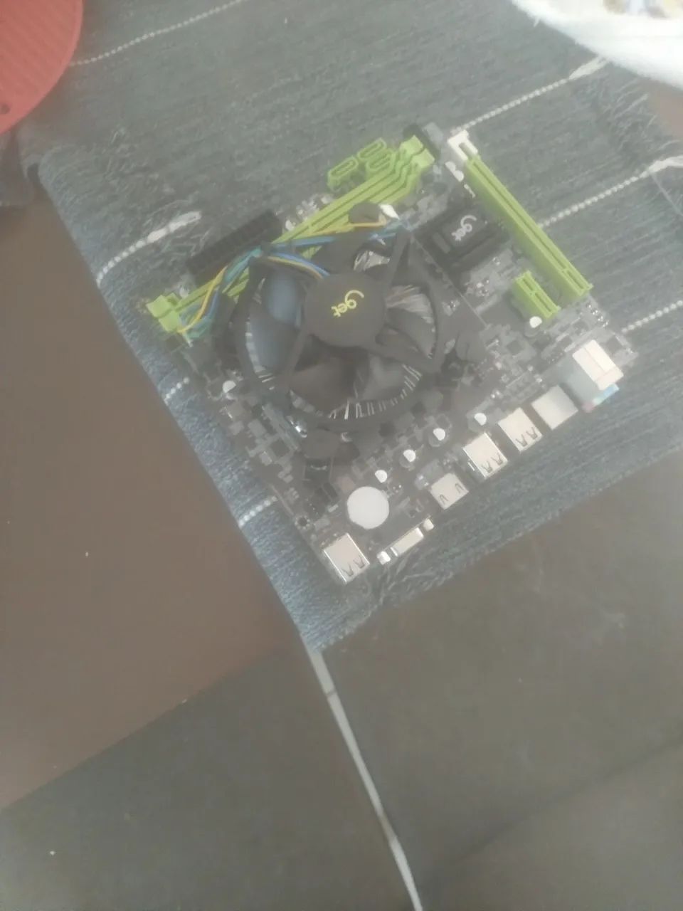 Placa mãe, processador i5 2400, memória 4gb e cooler 