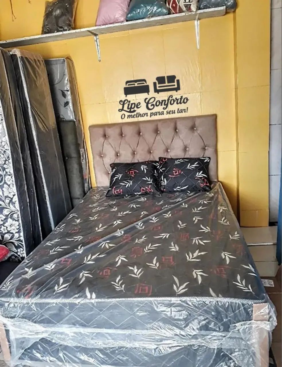 Cama Box De Solteiro E Casal Com Garantia! - Foto 3