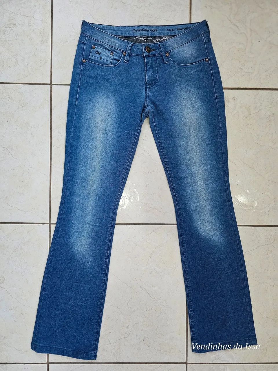 Calça Slim Flare Calvin Klein - Foto 3