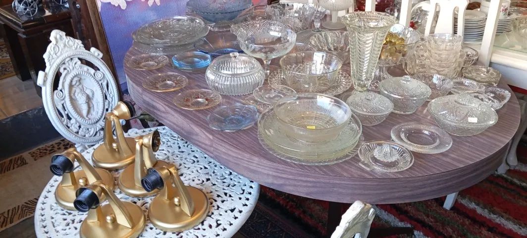 Mesa de fórmica antiga 