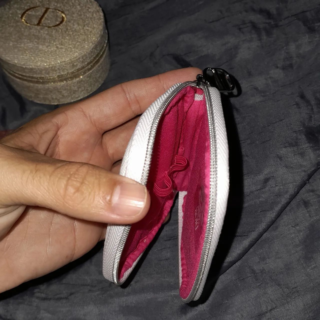 Kit necessaire + porta joias e moedas Dior - Foto 3
