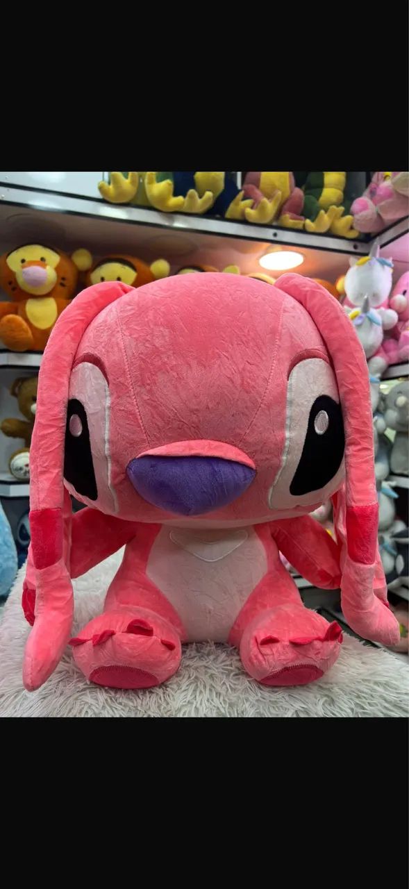 Pelucia Angel Rosa 45cm