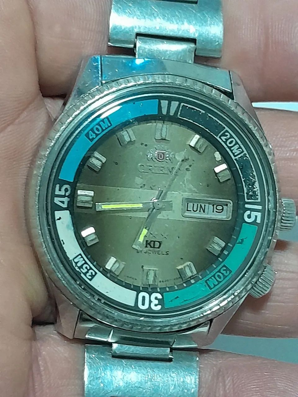 Relógio Orient Automático Antigo  - Foto 3