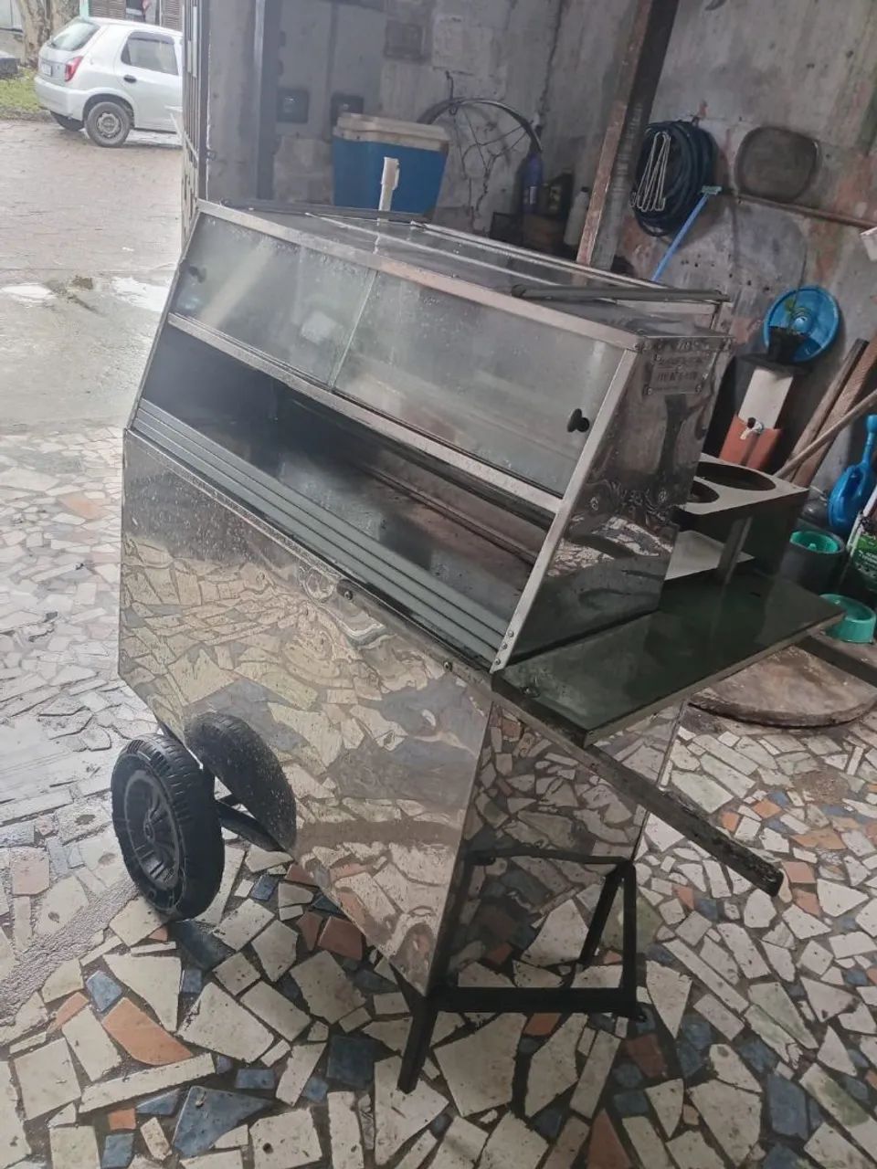 Carrinho de hot dog 