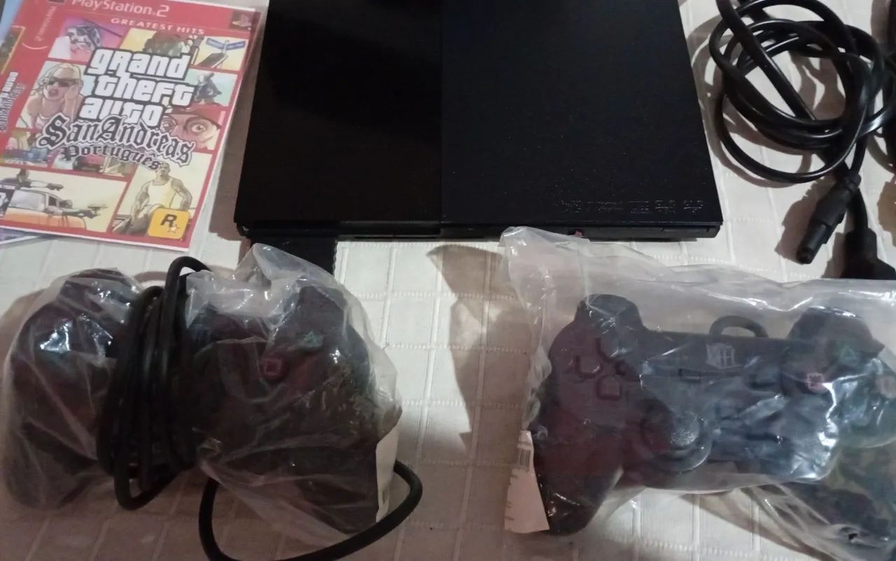 Playstation 2 com tudo funcionando certinho  - Foto 2