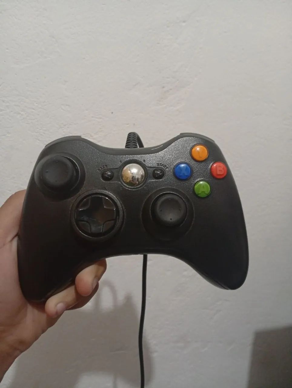 Controle Xbox 360 com fio
