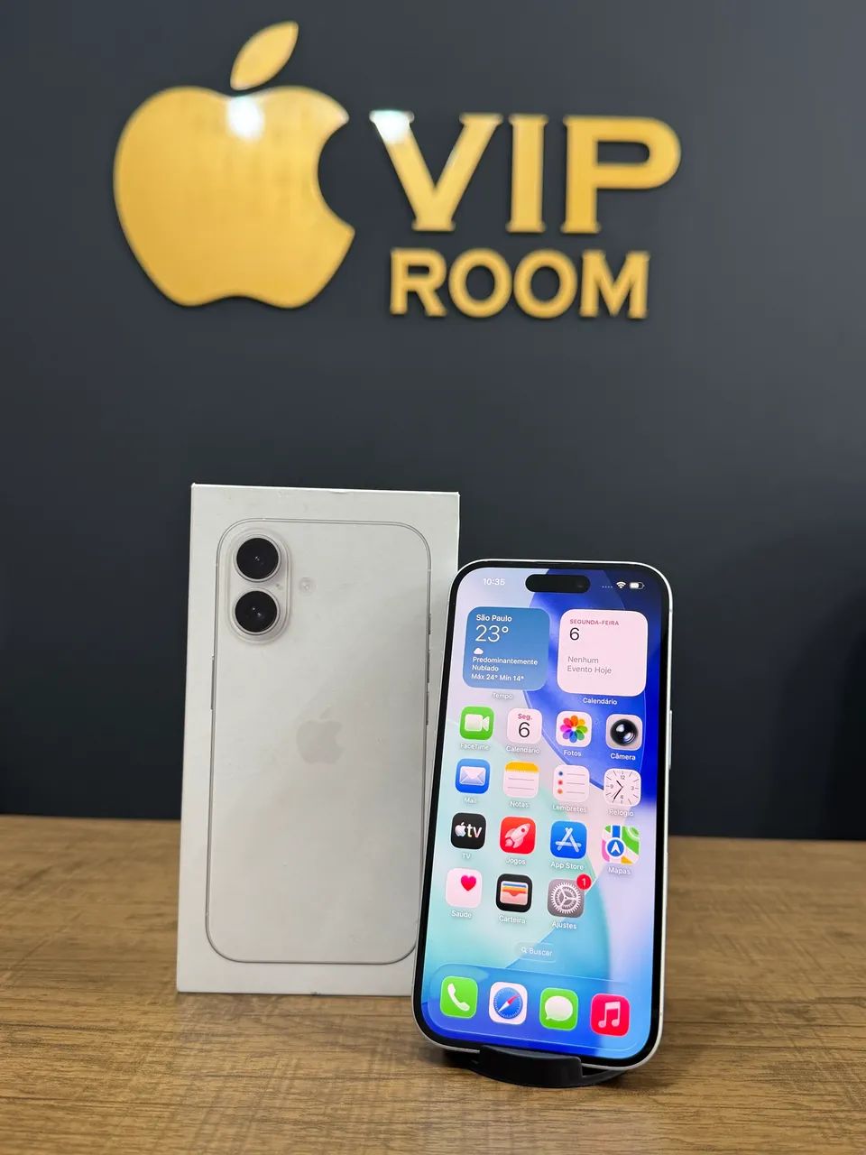 iPhone 16 128gb branco semi novo em excelente estado!! - Foto 4