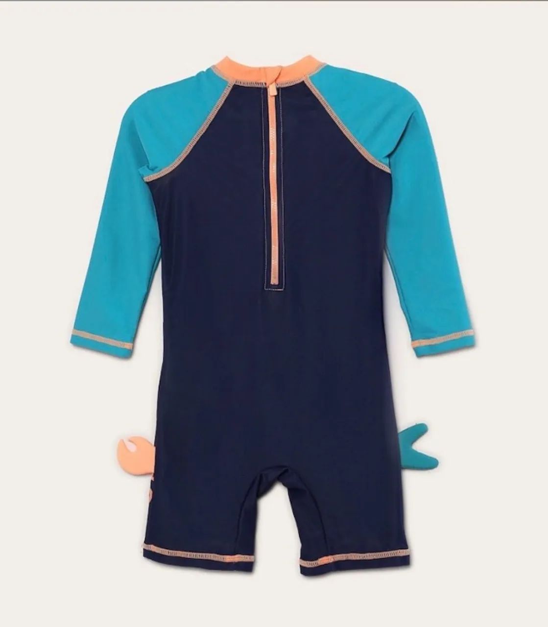 Macacão de Praia Infantil Proteção UVA e UVB - Foto 2