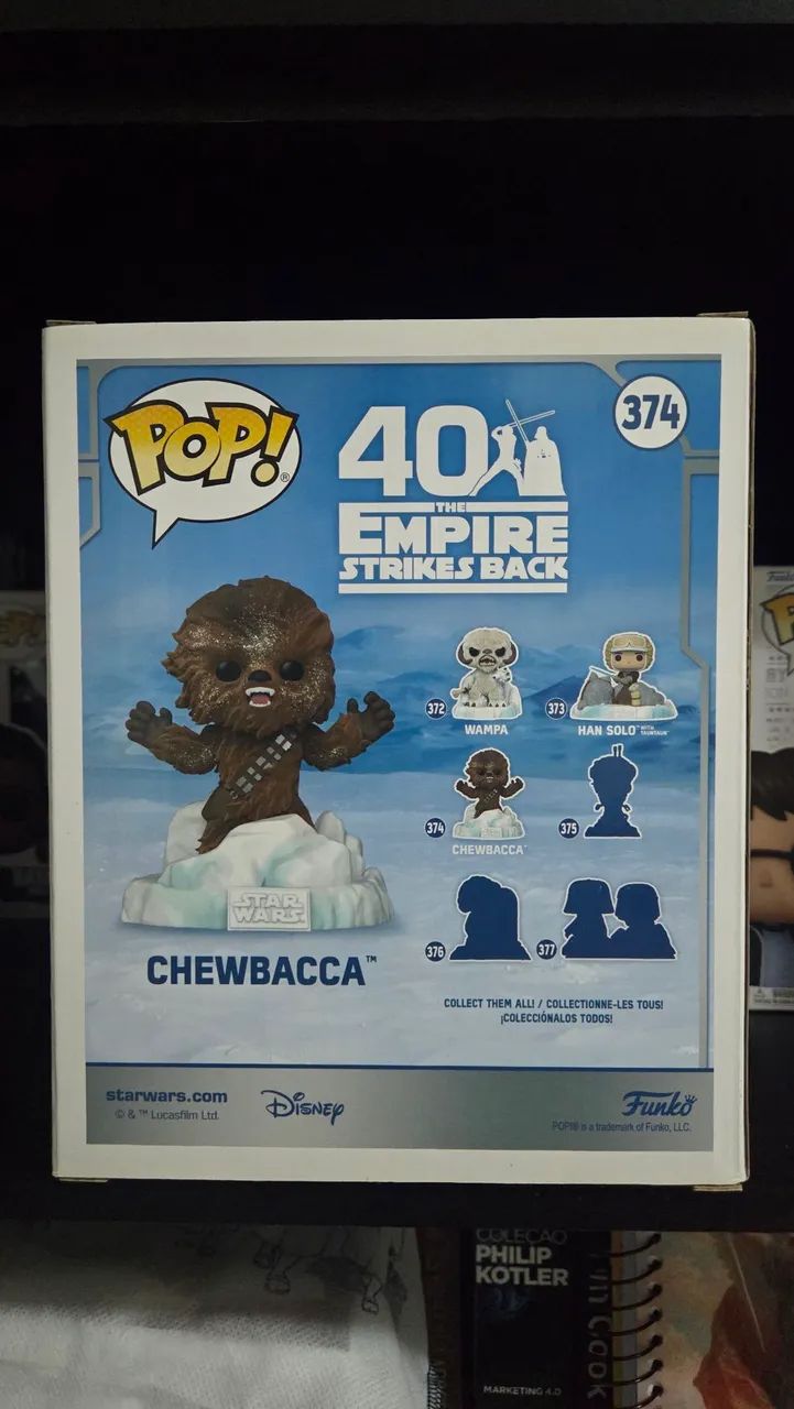 Funko Pop! Deluxe Flocked Chewbacca, Amazon Exclusive - Foto 3