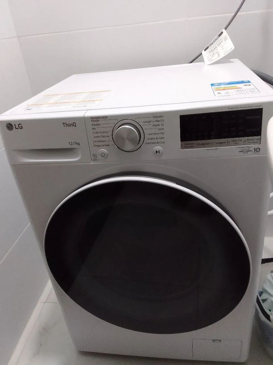 Lava e Seca 12kg LG Nova ( Nota Fiscal e Garantia) - Foto 2