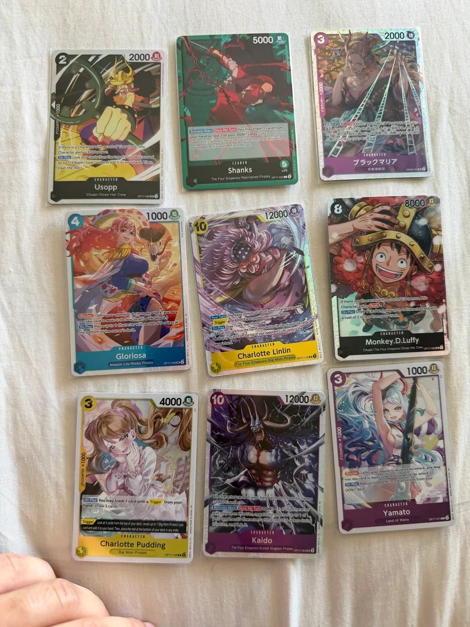 Cartas One Piece (OP17) TCG 