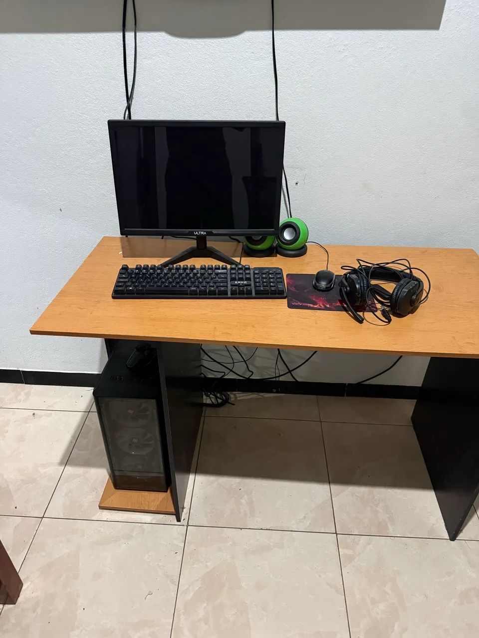 Pc gamer completo com mesa