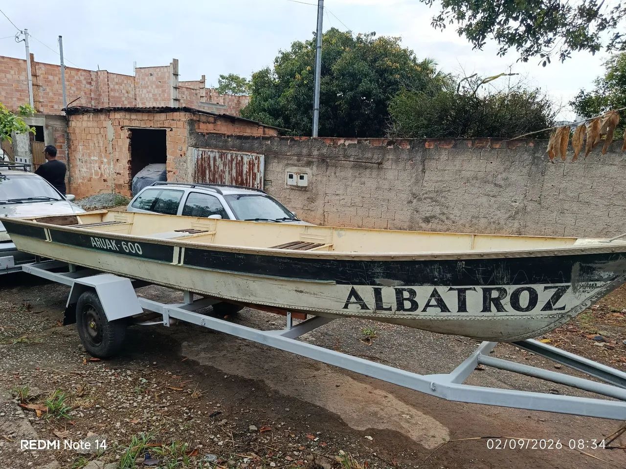 Barco de alumínio 6 metros  - Foto 2