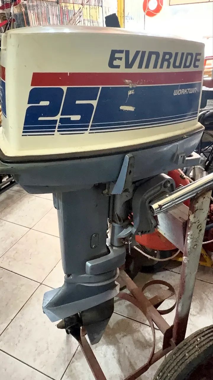 MOTOR EVINRUDE 25 WORKTWIN - Foto 3