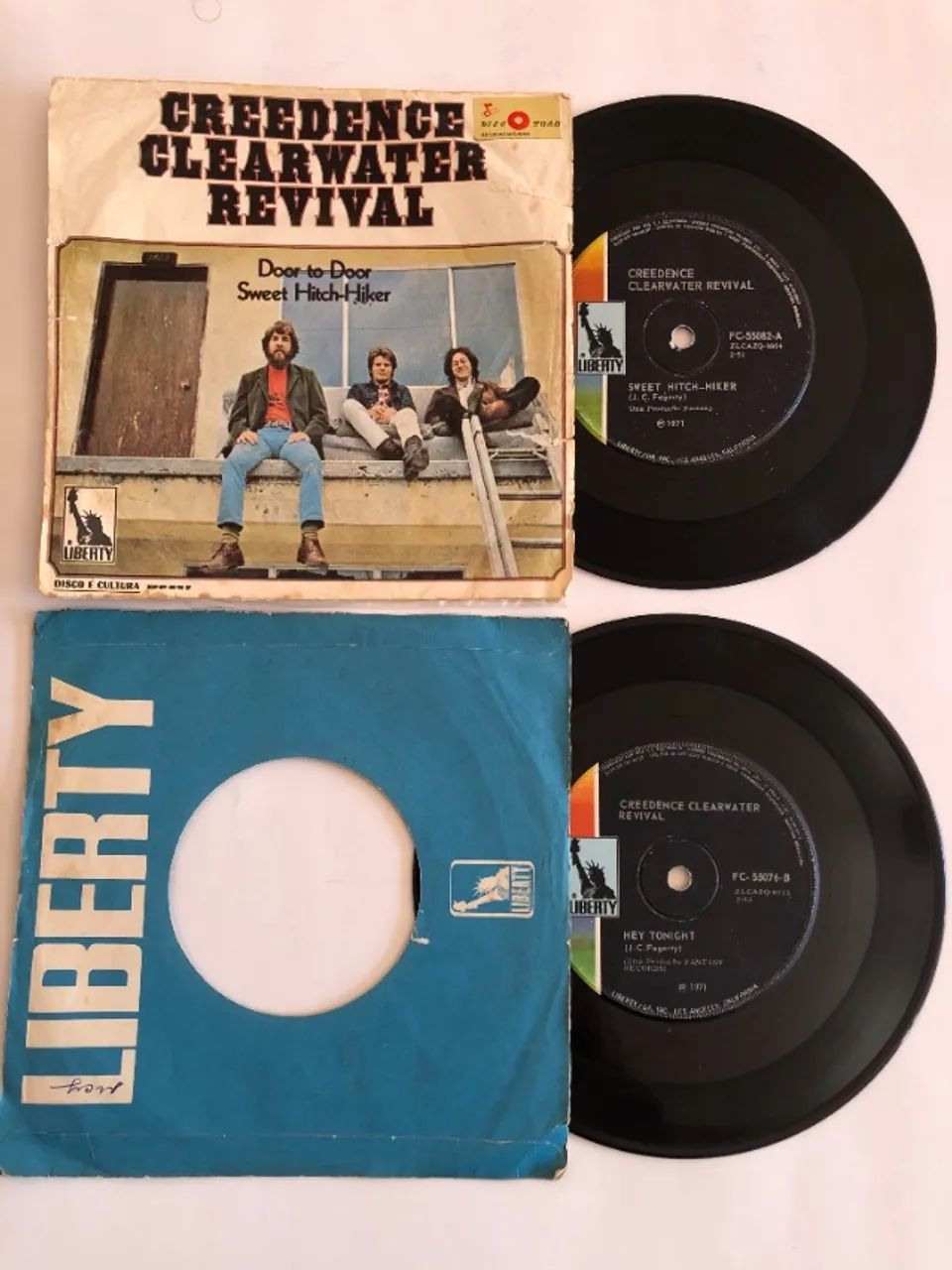 Creedence Clearwater Revival (1971) Kit 2 Vinil Compactos - Foto 2