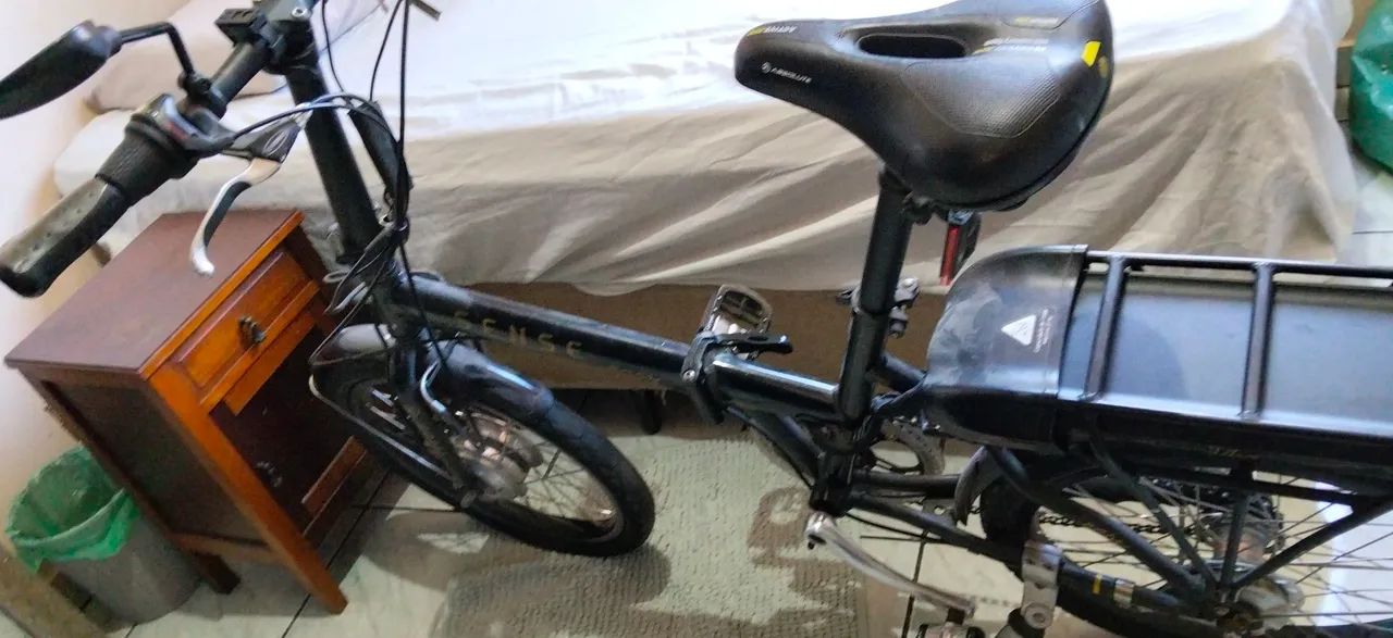 Bicicleta dobrável  - Foto 4