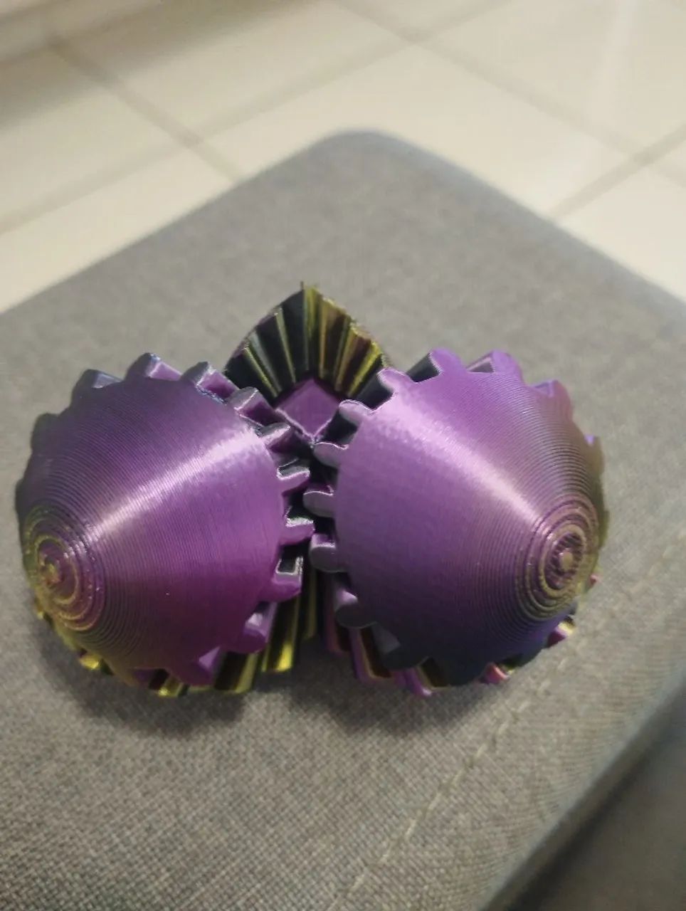 Cubo mágico de engrenagem 3D - Foto 2