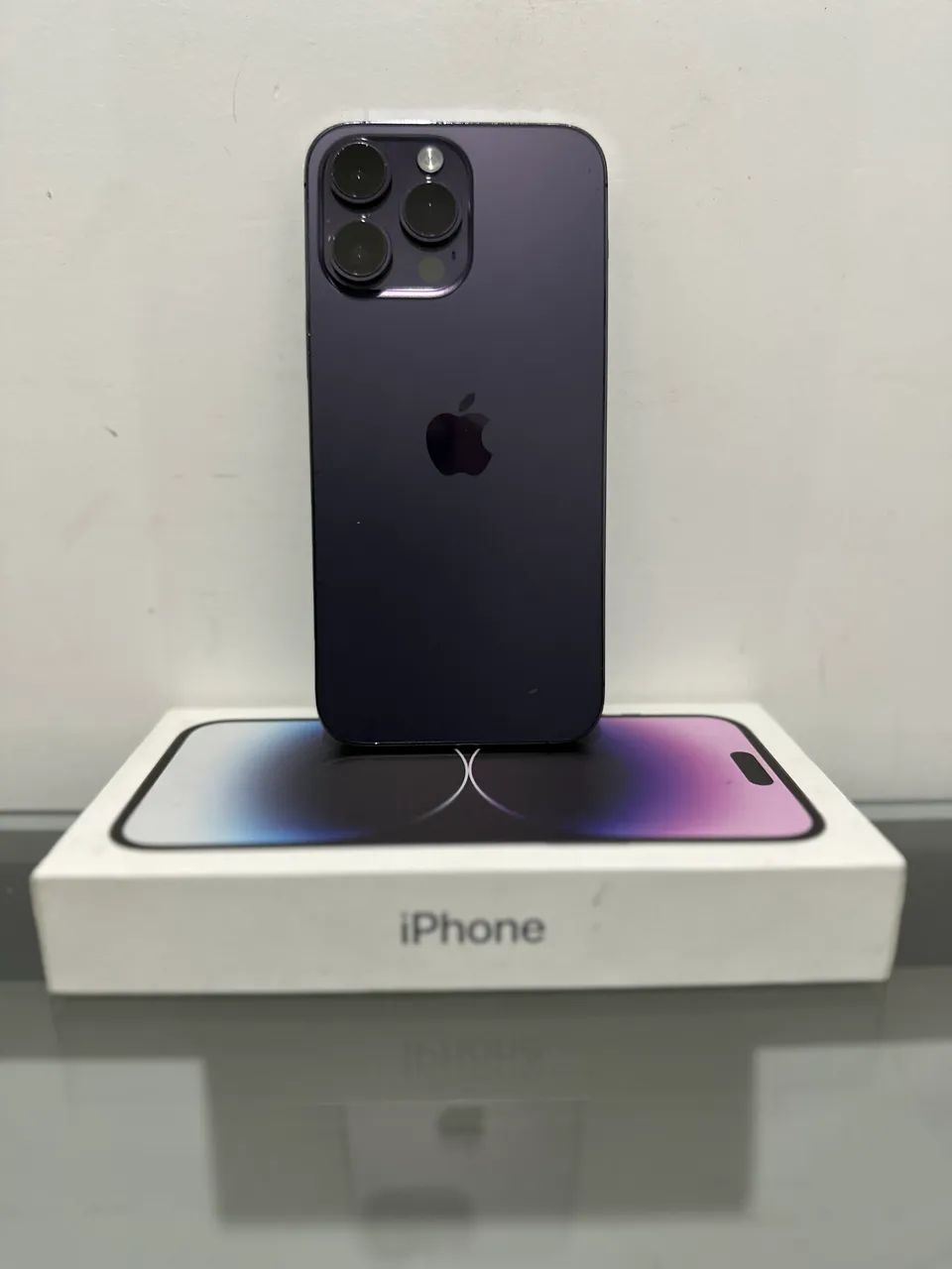 Iphone 14 Pro Max 256gb original Deep Purple ótimo estado! - Foto 2