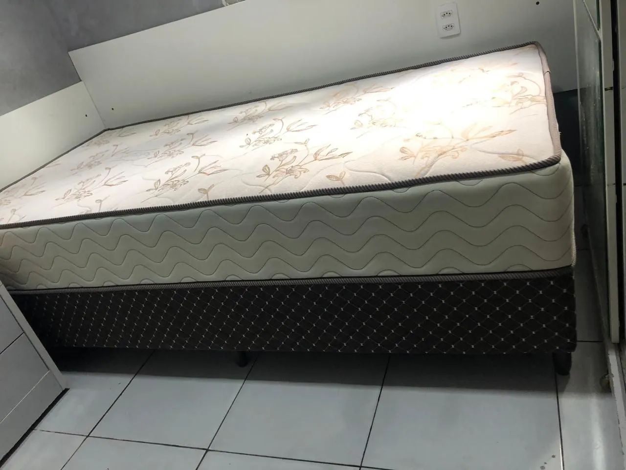 Cama Solteirão Semi nova  - Foto 4