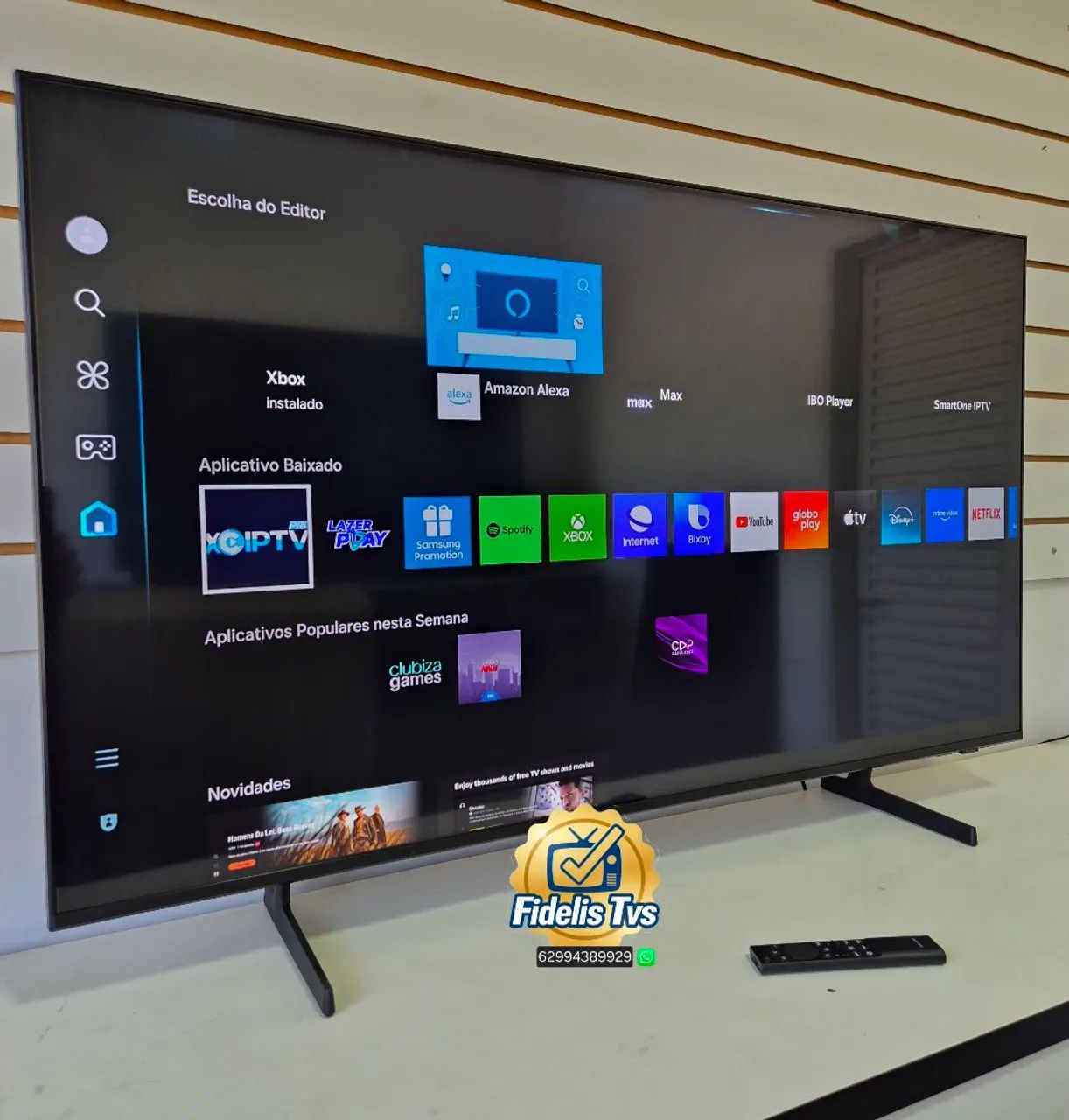 TV SAMSUNG 55 POLEGADAS COMPLETA   - Foto 2