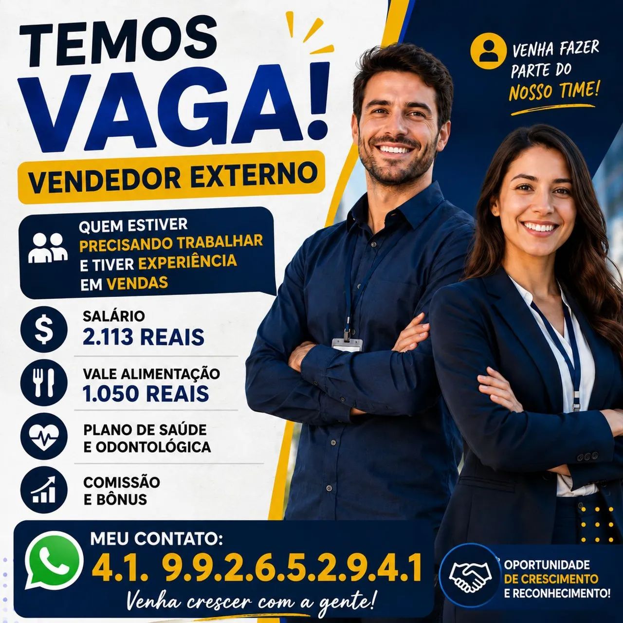 Vendedor(a) Externo(a)