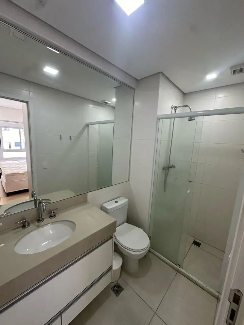Baixou para alugar rápido apartamento mobiliado para aluguel no centro de Alphaville com 1 - Foto 13