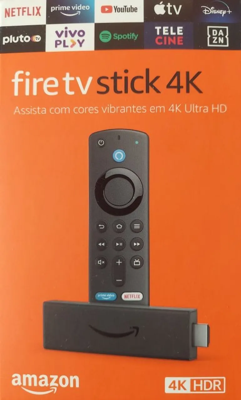 FIRE TV STICK HD 8GB - TRANSFORME SUA TV EM SMART TV