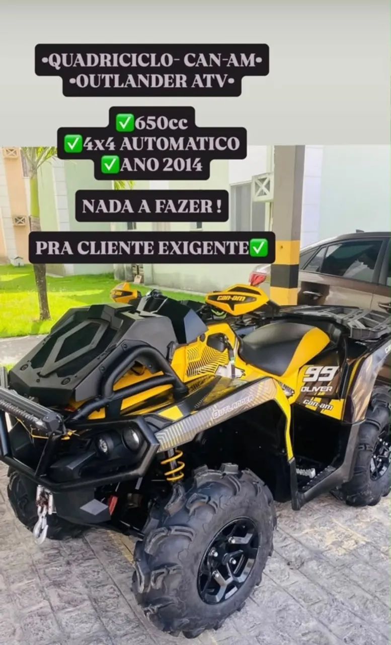 Quadriciclo xmr 650